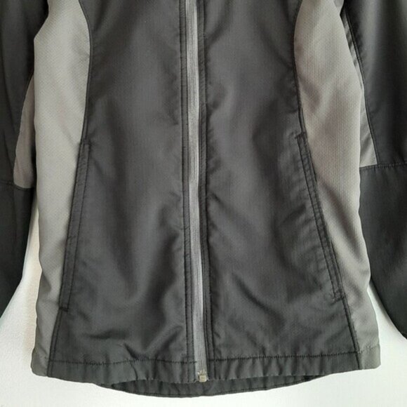 COLUMBIA | Omni-Shield Windbreaker Hoodie Jacket Kids Black & Gray Kids Youth M - Picture 3 of 15